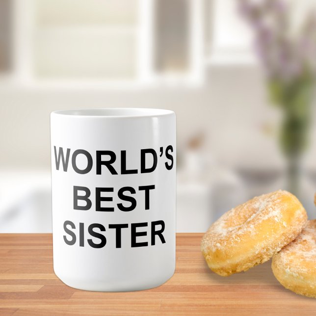Mug La meilleure soeur du monde (Créateur téléchargé)