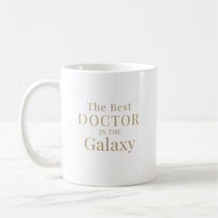Mug La Meilleure Typographie de Médecin de la Galaxie