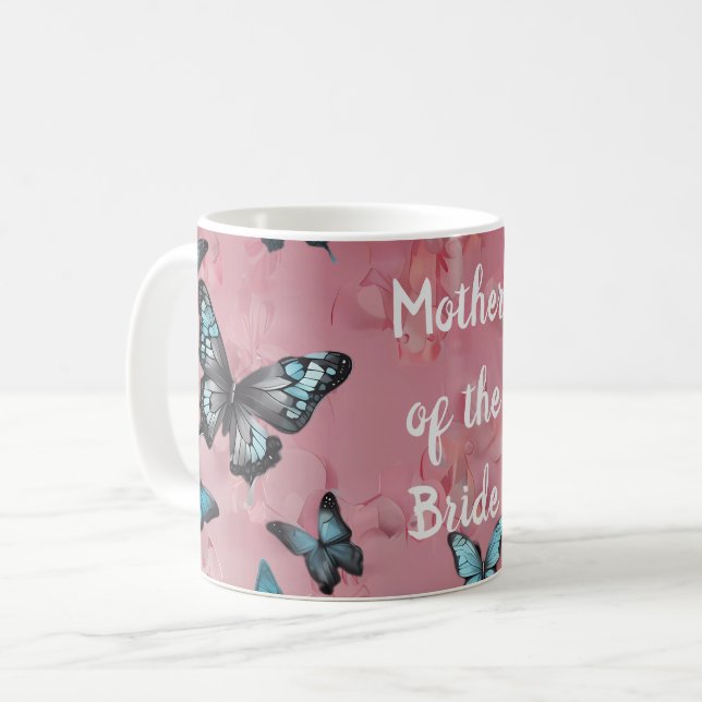 Mug La mère de la mariée cadeau (Devant gauche)
