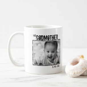Mug La mère Dieu Photo et nom personnalisés