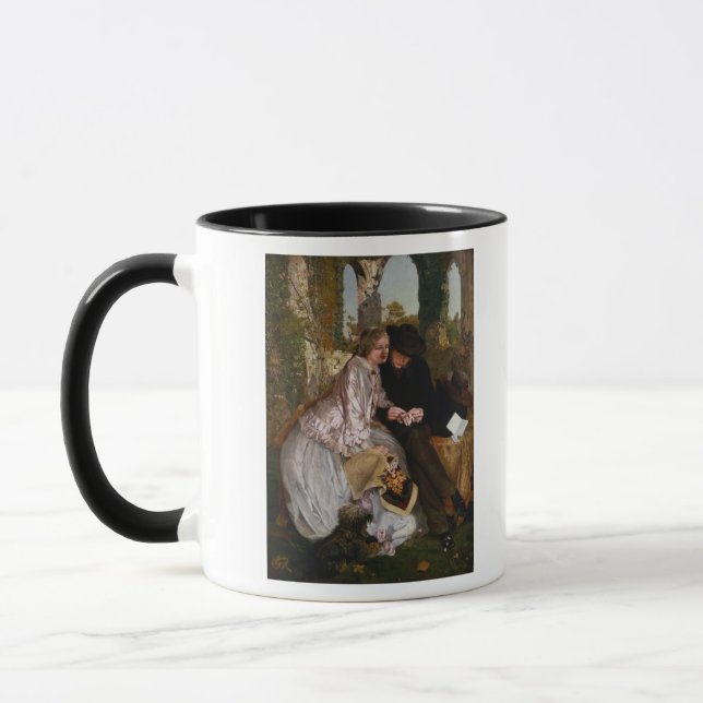 Mug La mesure pour l'anneau de mariage, 1855 (Gauche)