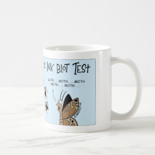 Mug La mite passe un examen de tache d'encre
