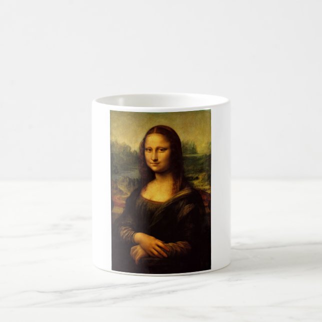 Mug La Mona Lisa par Leonardo da Vinci C. 1503-1505 (Centre)