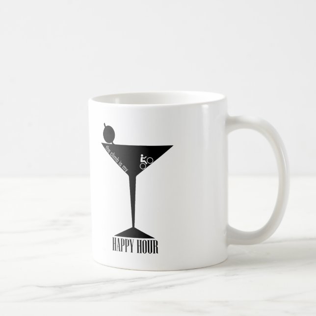 Mug La Montée Est Mon Heureuse Heure (Droite)