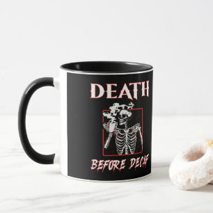 Mug La mort avant le décaféiné