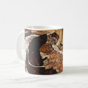 Mug La Mort et la jeune fille par Egon Schiele