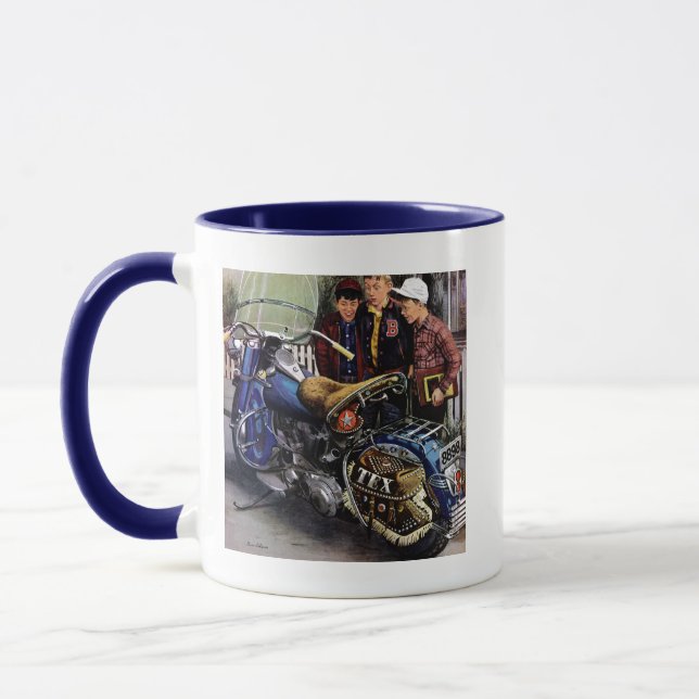 Mug La moto de Tex (Gauche)