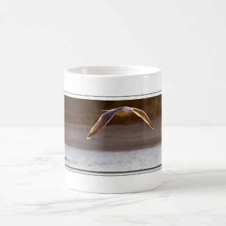 Mug La mouette par des projections de café