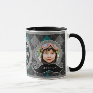 Mug La Moustache de grand-père deux photos meilleur au