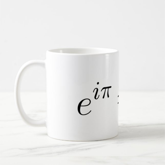 Mug La mugueuse mathématique d'Euler (Gauche)