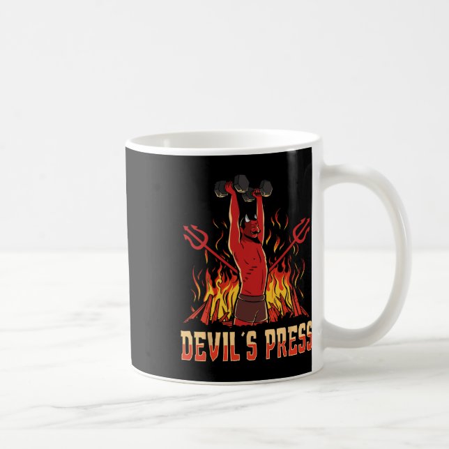 Mug La musculation de la presse de Satan Devil (Droite)