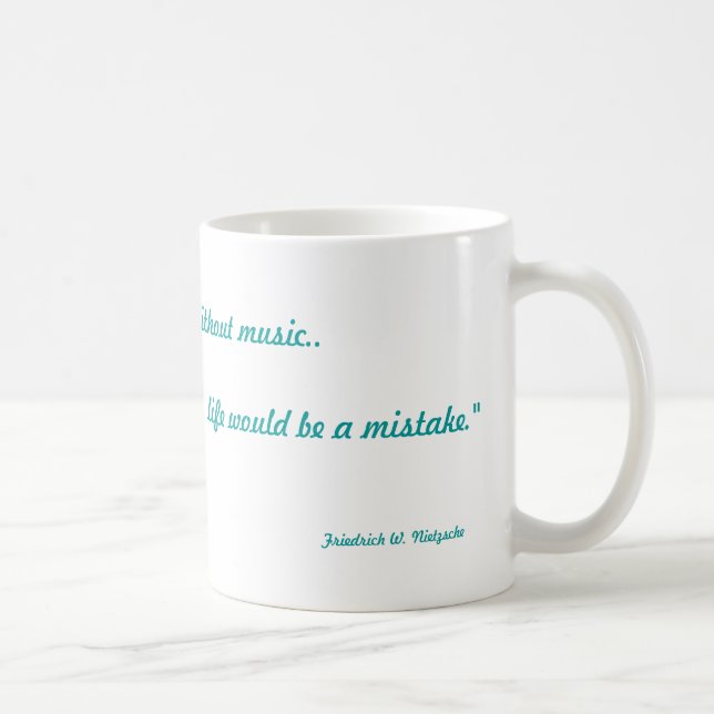 Mug La musique est la vie (Droite)