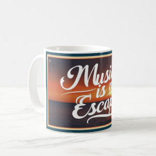 Mug La musique est mon évasion