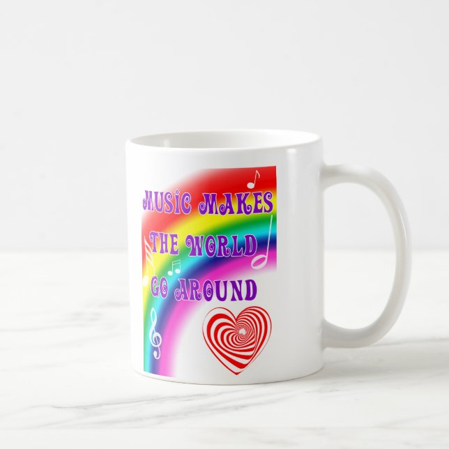 Mug La musique fait le monde tourner (Droite)