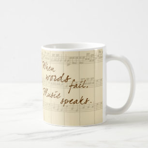 Mug La musique parle