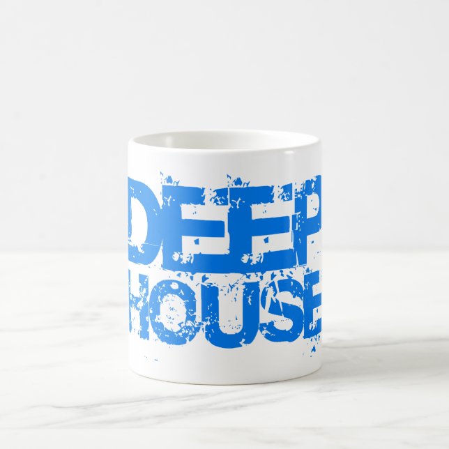 Mug la musique profonde DJ de maison mettent en forme (Centre)