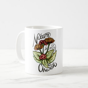 Mug La nature est mon église Pagan Green sorcière de l
