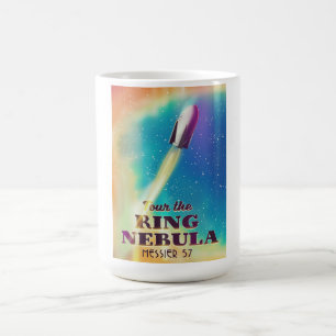 Mug La nébuleuse de l'Anneau (Messier 57) Affiche de v