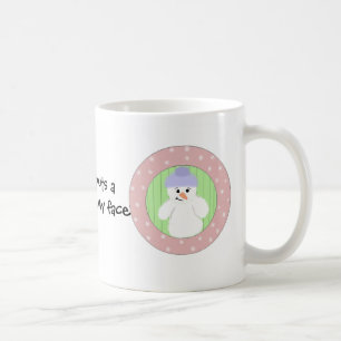 Mug La neige met un sourire à...