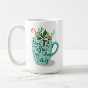 Mug La Neige Tombe Du Coca Chaud Appelle Chocolat Chau