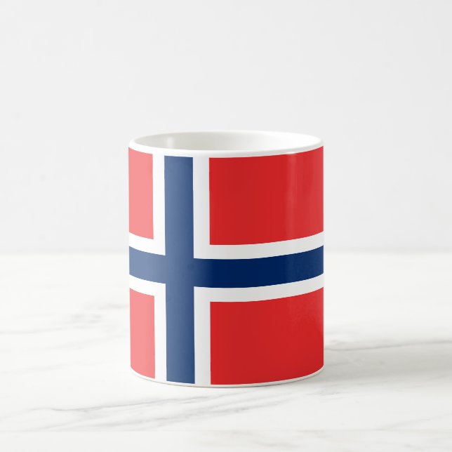 Mug La Norvège, drapeau (Centre)