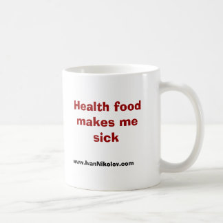 Mug La nourriture biologique me rend malade