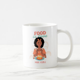 Mug La nourriture est l'amour rendu visible