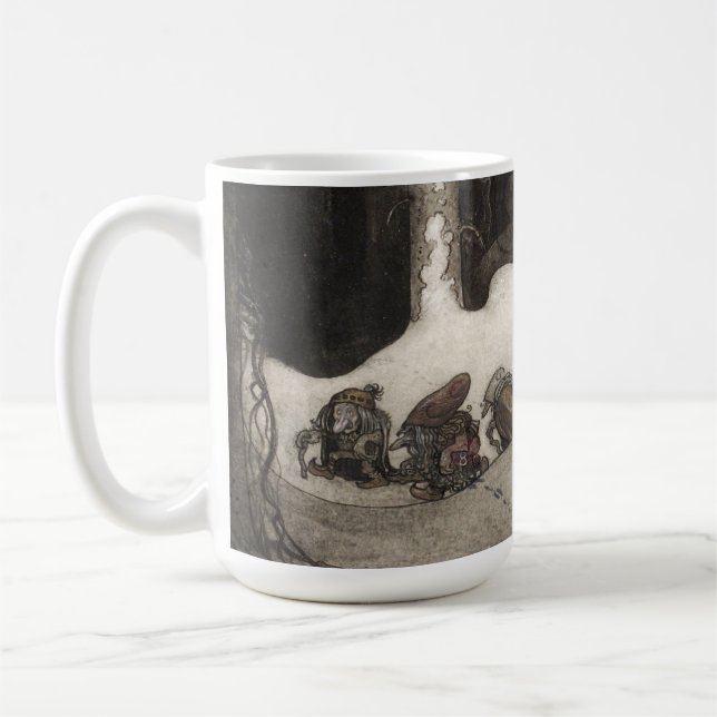 Mug La Nuit de Noël 1913 par John Bauer (Gauche)