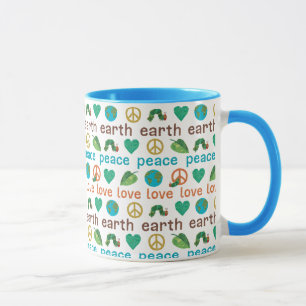 Mug La Paix de la Caterpillar très affamée Aimer la Te