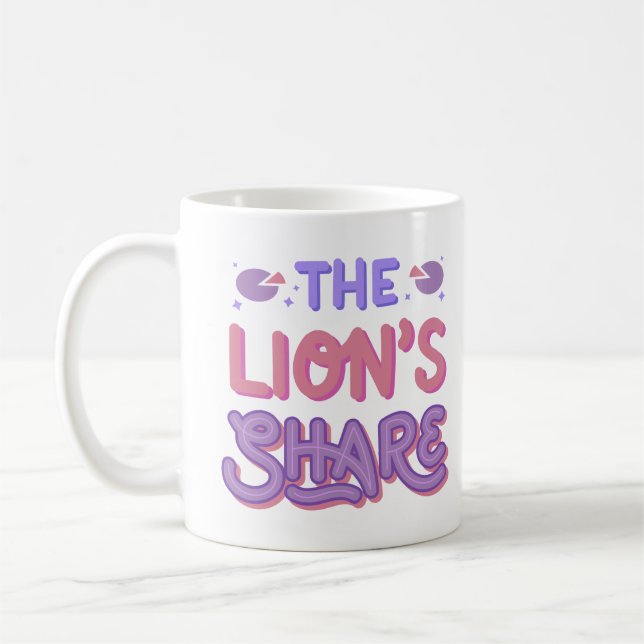MUG LA PART DU LION (Gauche)