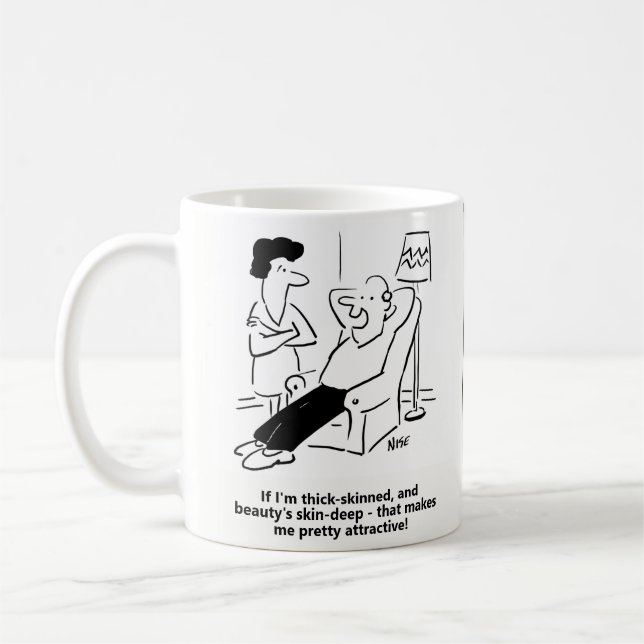 Mug La peau profonde de la beauté (Gauche)