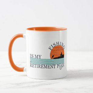 Mug la pêche est mon régime de retraite