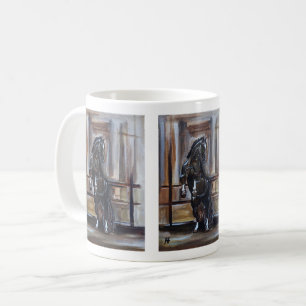 Mug La peinture du cheval sauvage par Alfred Fox