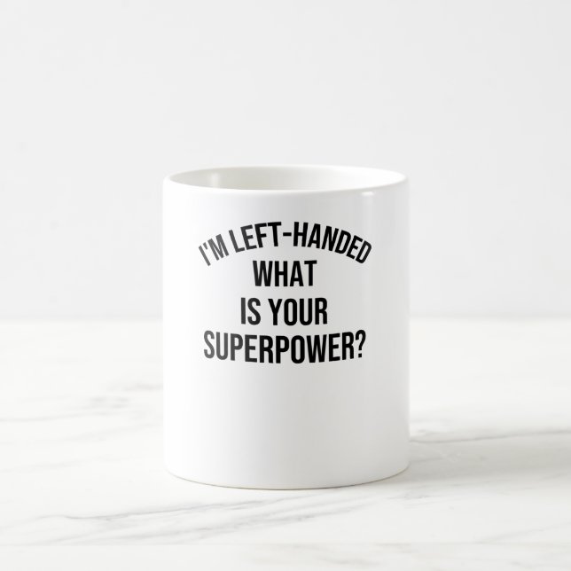Mug La Personne À Main Gauche Dons Fier La Gauche Hand (Centre)