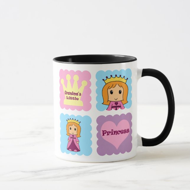 Mug La petite princesse de la grand-maman (Droite)