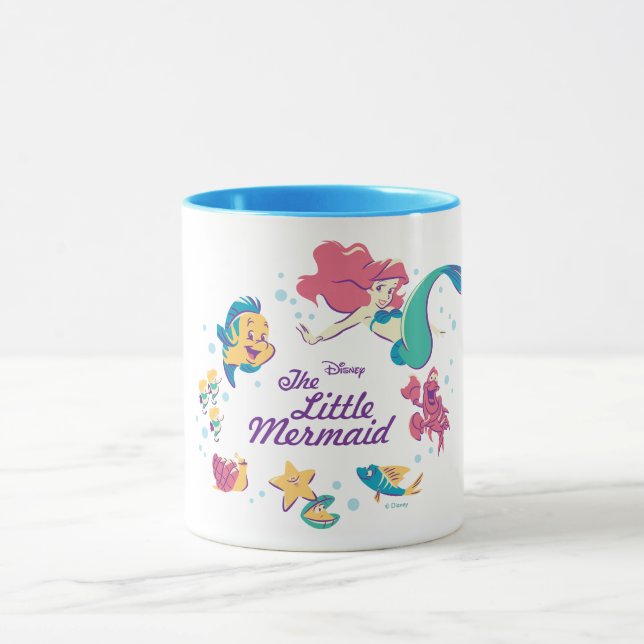 Mug La Petite Sirène & Mer (Centre)