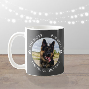 Mug La photo du père de chien le plus pawsome