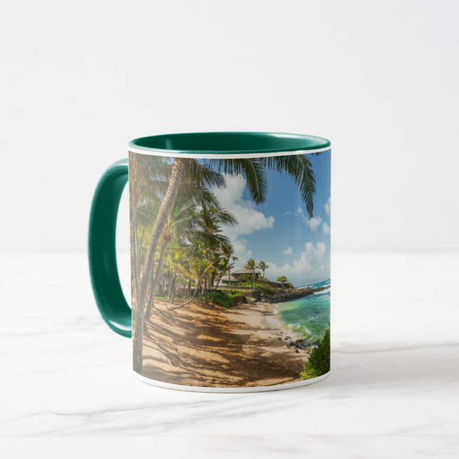 Mug La plage de Kuau Cove | Maui, Hawaii (Devant gauche)