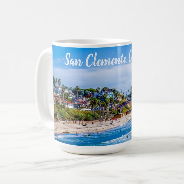 Mug La plage de San Clemente (Devant gauche)