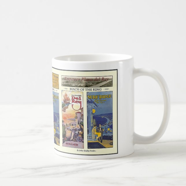 Mug La Playa del Rey, la plage du roi (Droite)