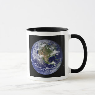 Mug La pleine terre montrant l'Amérique du Nord 4