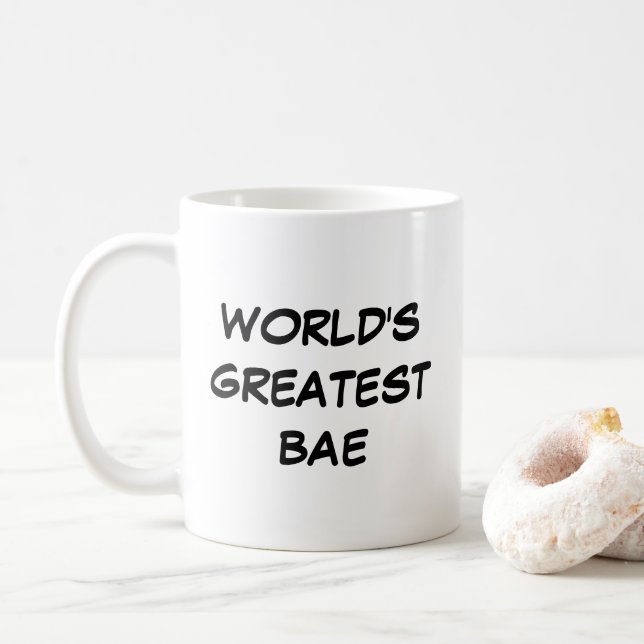 Mug "La plus grande BAE du monde" (Avec donut)