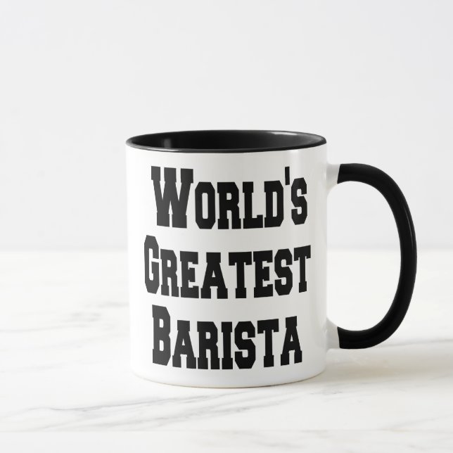 Mug La plus grande Barista du monde (Droite)