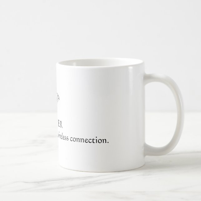 Mug La plus grande connexion de Prière-Le (Droite)