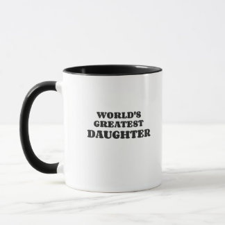 MUG LA PLUS GRANDE FILLE DU MONDE