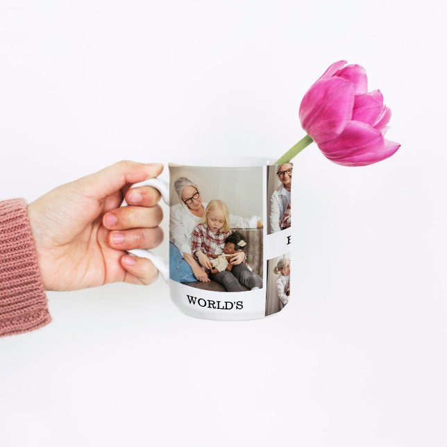 Mug La plus grande grand grand-mère du monde 5 Photo M (Créateur téléchargé)