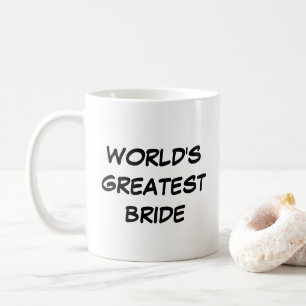 Mug "La plus grande mariée du monde"