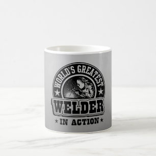 Mug La plus grande soudeuse du monde dans l'action