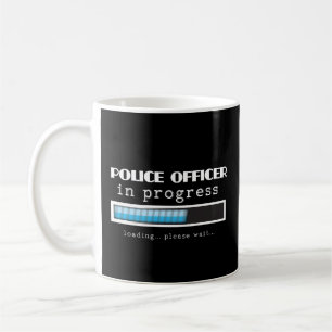 Mug La police drôle en cours de policier attaque le
