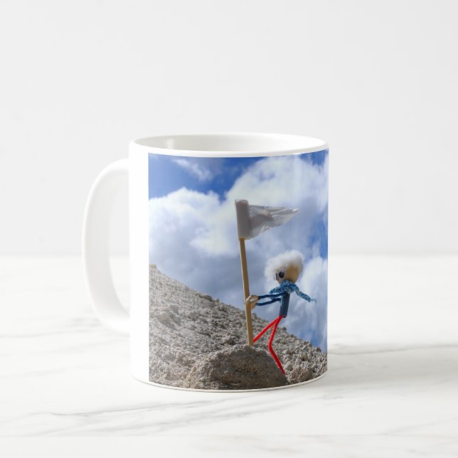Mug La poupée de Fubby qui va au sommet. (Devant gauche)